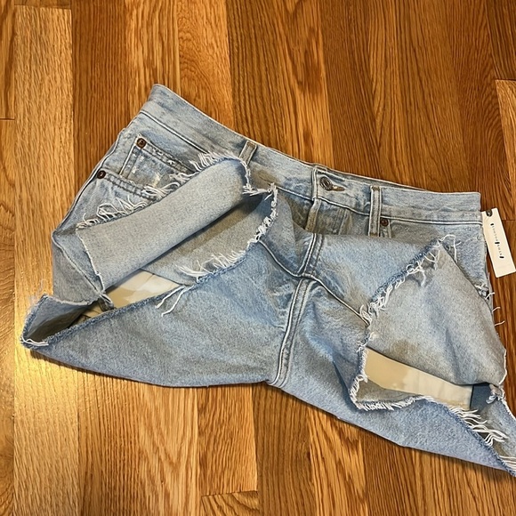 AGolde Dee Short Vintage High Rise Size 30 NWT - Picture 5 of 10